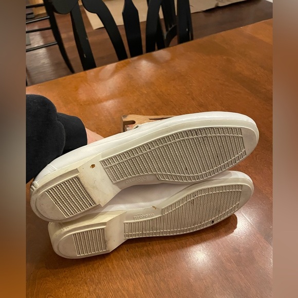 Maus and Hoffman White Italian Horsebit Loafers 8.5 with trees main image 8